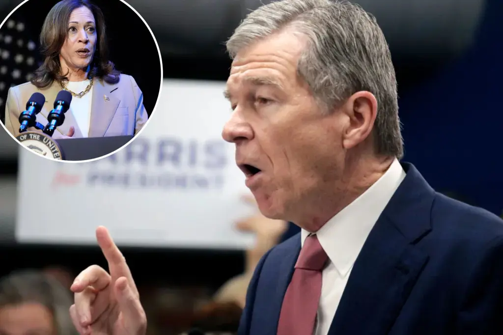 North Carolina Gov. Roy Cooper withdraws from consideration to be Kamala Harris’ running mate