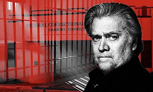 Steve Bannon begins prison term, here's what his life will look like