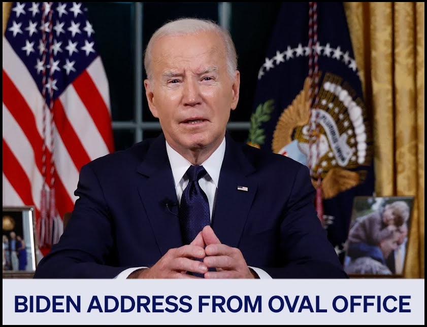 Joe Biden Oval Office Address Following Assassination Attempt of President Trump – 8:00pm Livestream