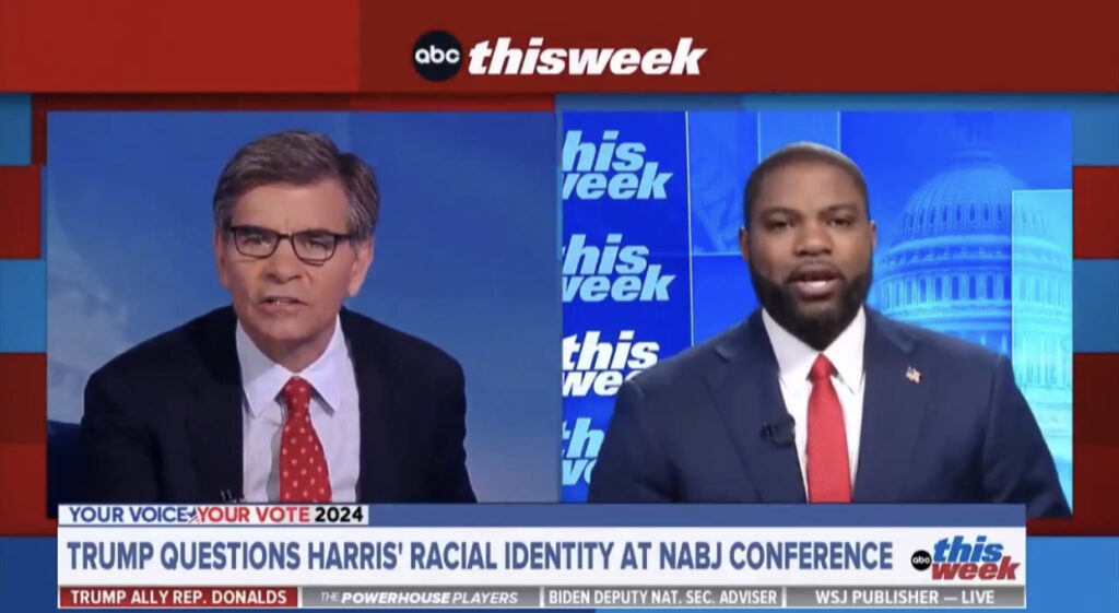 WATCH: George Stephanopoulos Throws Tantrum Over Kamala Harris’ Racial Identity