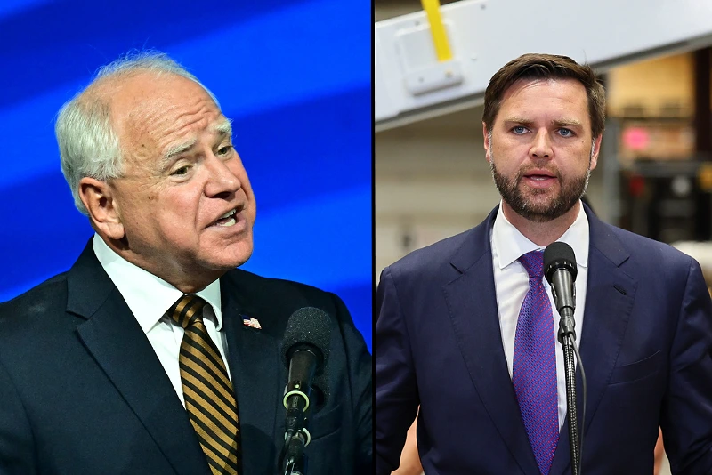 Tim Walz Agrees To CBS News’ VP Debate With JD Vance, JD Yet To Respond