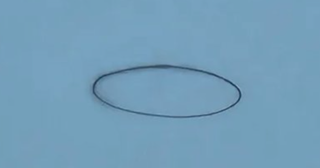 Unidentified Ring Hovers in Virginia Sky