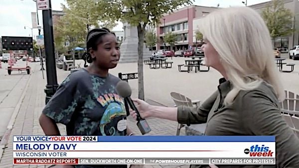 'Agree to disagree': Watch ABC News anchor debate Kamala's racial identity with swing-state black voter