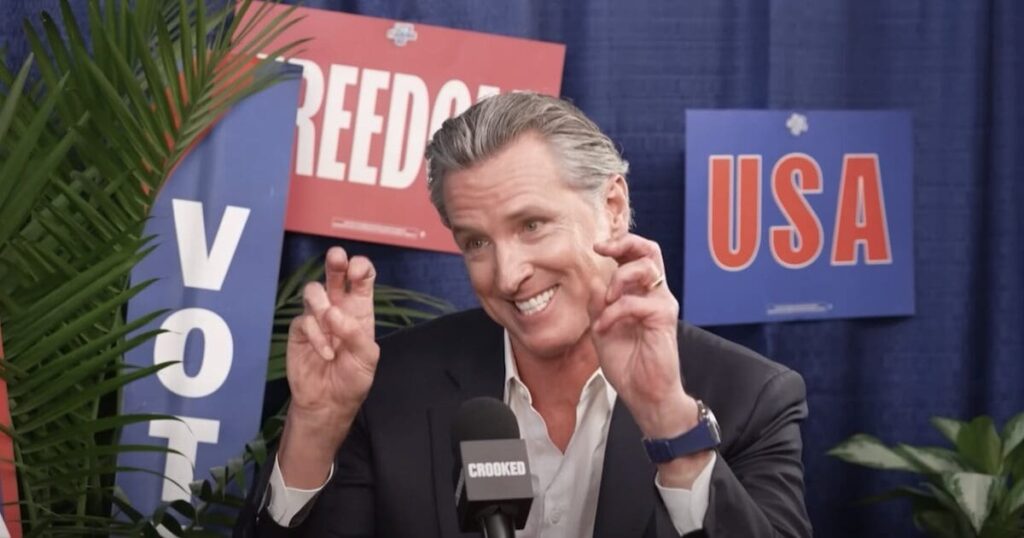 ‘Un-Democratic coup’: Gavin Newsom mocks ‘very inclusive process’ that elevated Kamala Harris