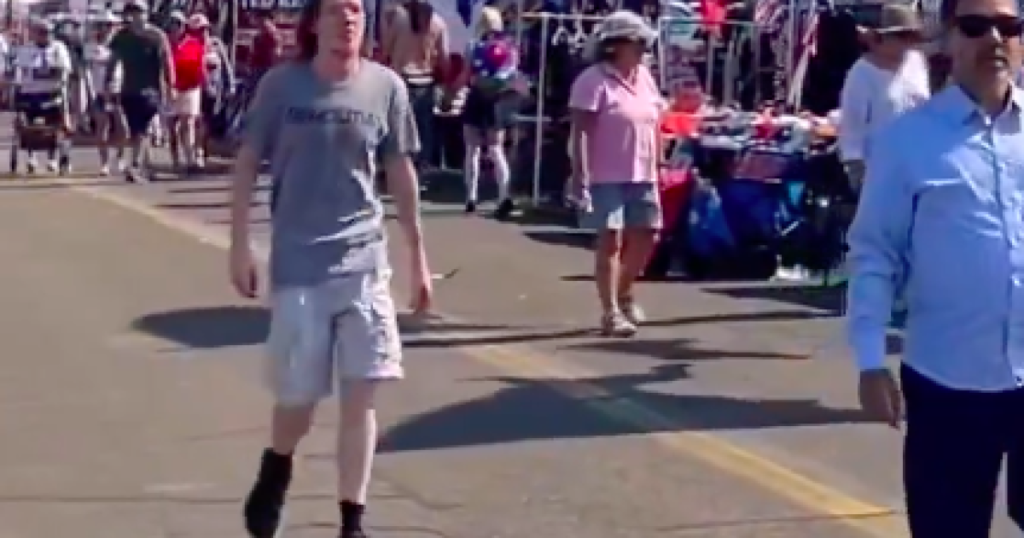 NEW FOOTAGE Appears to Show Thomas Crooks Walking Around At Rally Moments Before Shooting