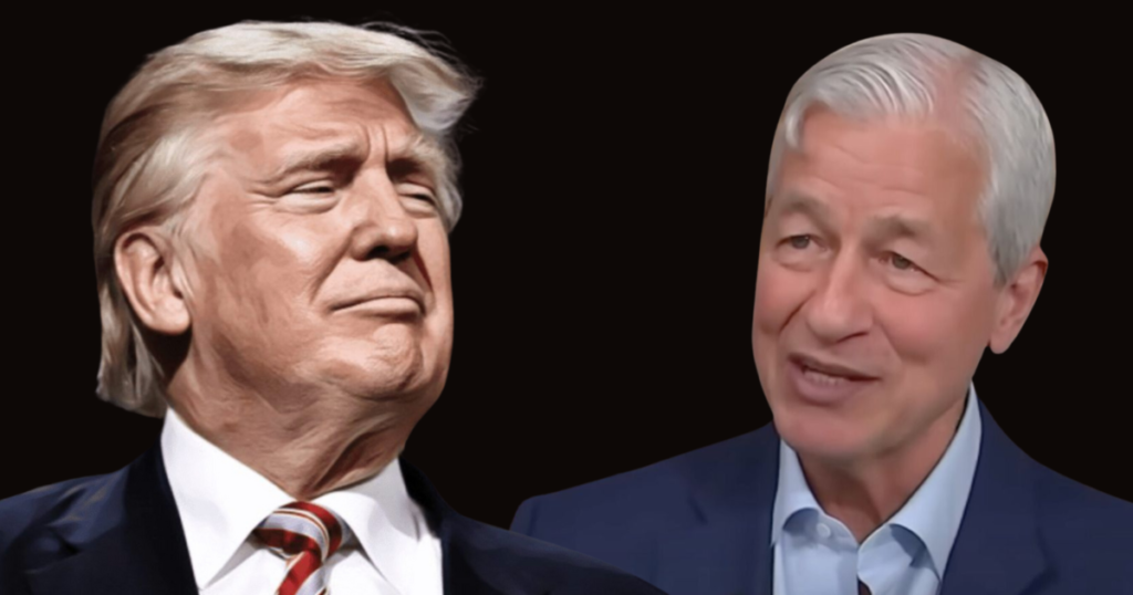 President Trump To Jamie Dimon: “A Couple of Nukes and Your Bank Doesn’t Mean a Thing!”