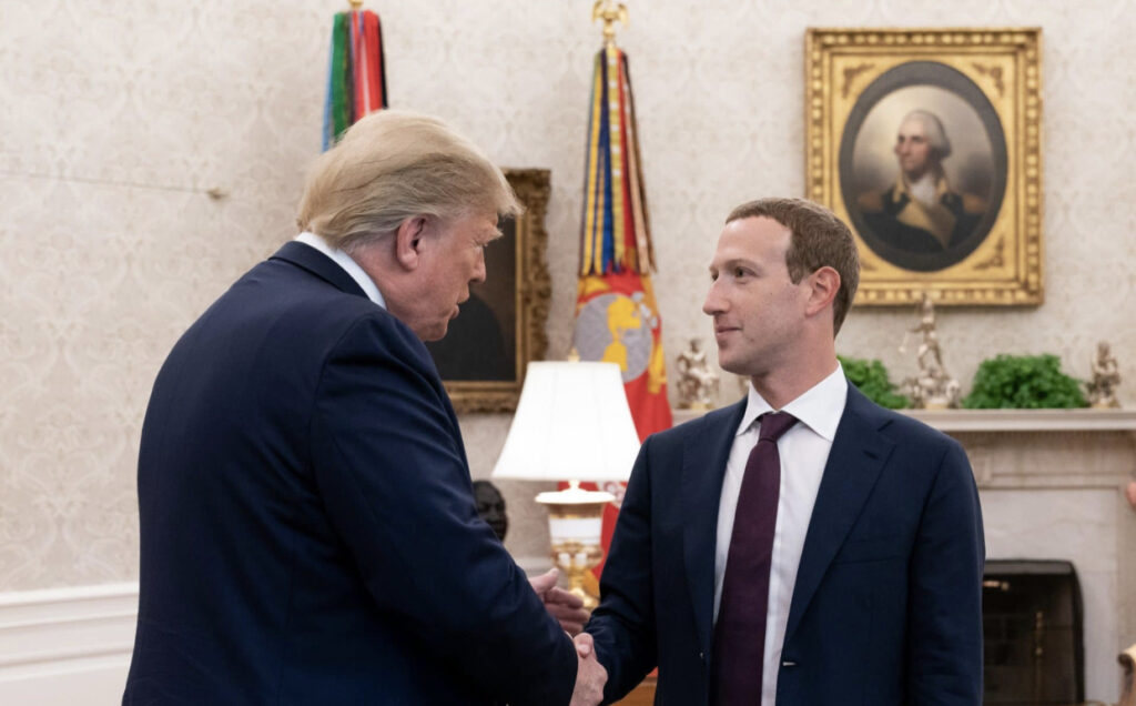 REPORT: Mark Zuckerberg Has Spoken With Trump In Recent Weeks, Is Growing Disillusioned With ‘Far-Left’
