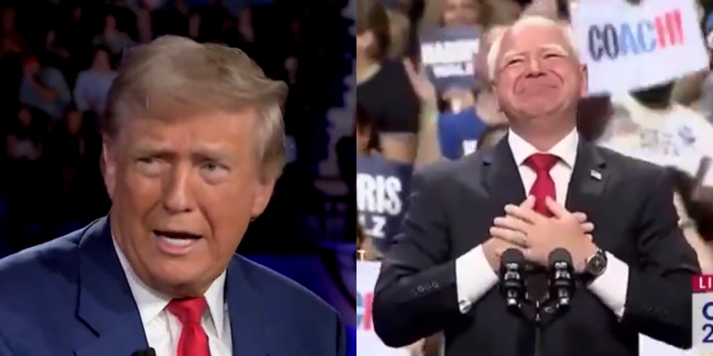 WATCH: Trump Turns The Tables On Tim Walz: ‘Something Wrong With That Guy’