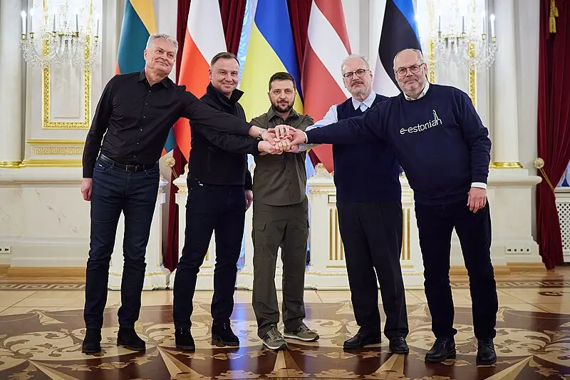 The heads of Lithuania and Latvia, as well as the speaker of the Senate of the Czech Republic, arrived in Ukraine for another “patronage visit”