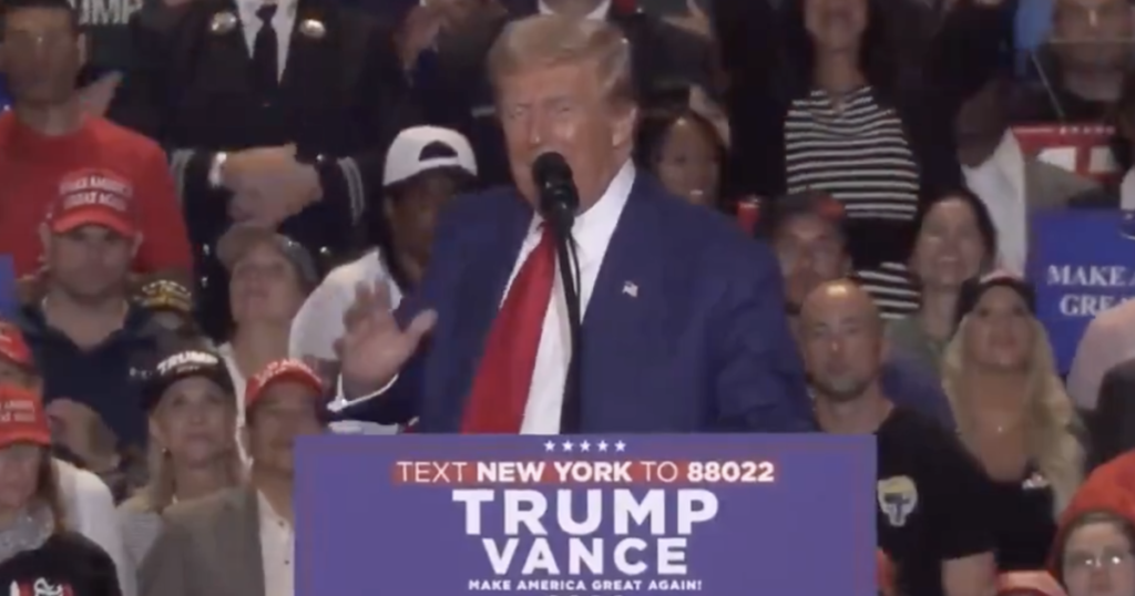 President Trump: “You may never see me again…but that’s okay, gotta do what I gotta do!”