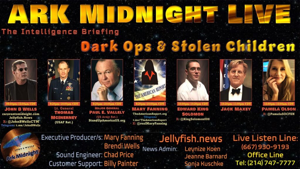 21 September 2024 : Ark Midnight Tonight - The Intelligence Briefing