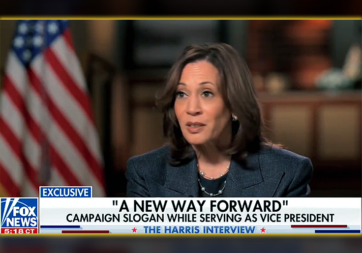 Harris Ducks 'Responsibility' (and Fact Checks) in Fiery Fox News Interview