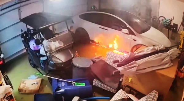EV drivers face risk of fires during flooding following hurricanes