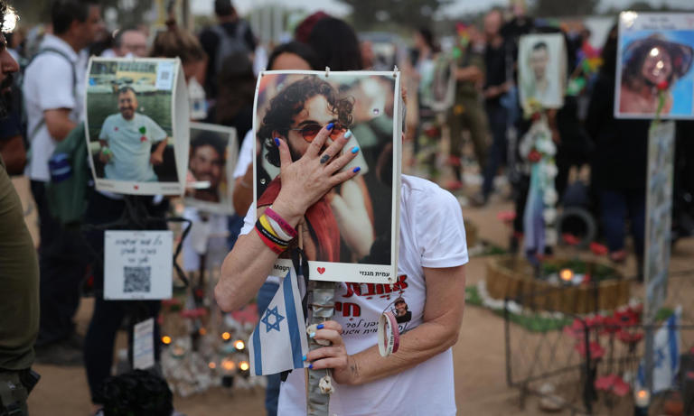 Middle East crisis live: New Israeli military division sent to Lebanon, IDF says, as vigils and ceremonies mark 7 October anniversary