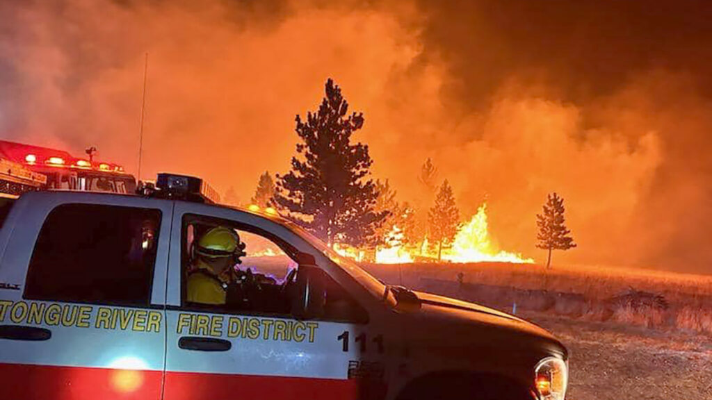 “These Guys Are Heroes”: Locals Praise Crews Fighting 75,000-Acre Elk Fire