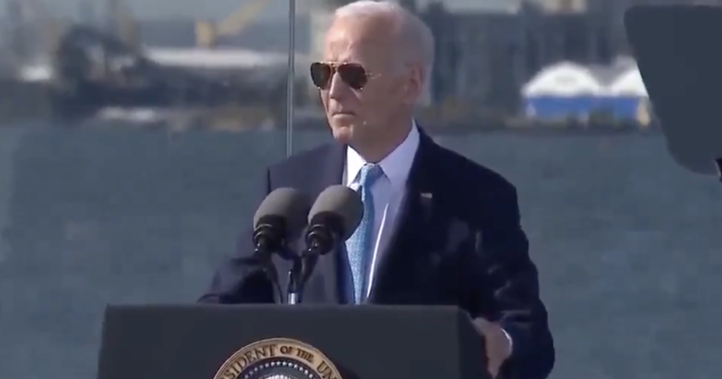 Joe Biden Threatens To DROWN President Trump