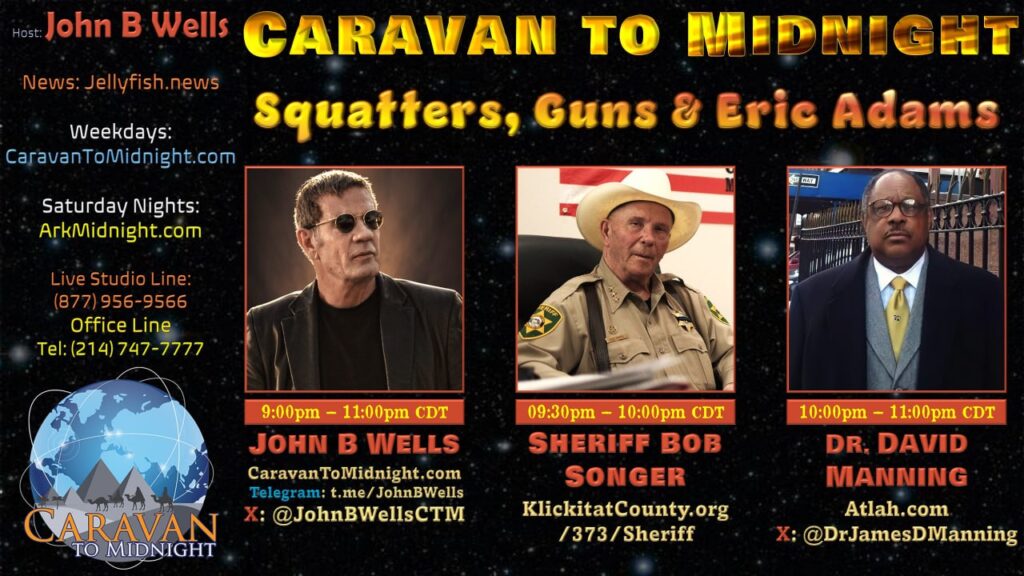03 October 2024: Caravan to Midnight - Squatters, Guns & Eric Adams