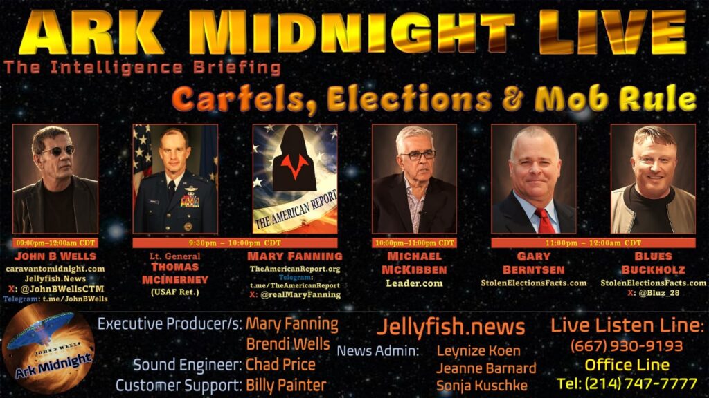 26 October 2024 : Ark Midnight Tonight - The Intelligence Briefing