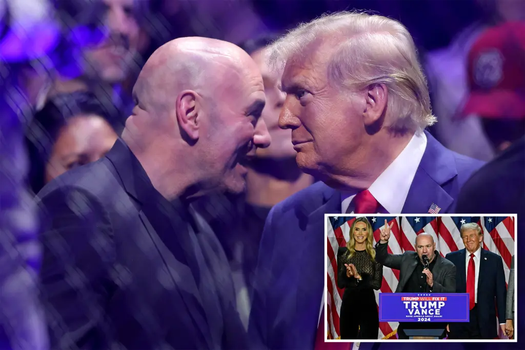 UFC boss Dana White wants ‘nothing to do with politics’ after helping Trump claim victory, blasts ‘disgusting’ business