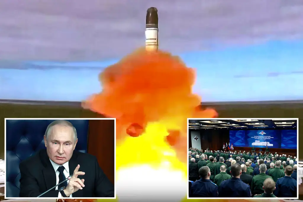 Putin warns Russia’s ‘Satan II’ nuclear missile will soon be ready for combat