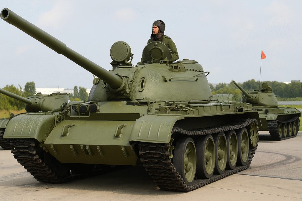 Moscow film studio donates tanks to troops