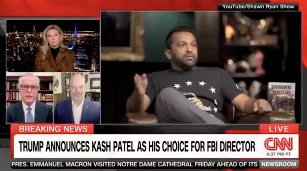 WATCH: Ex-FBI Director Panics, Fears Kash Patel Will ‘Dismantle’ The Bureau