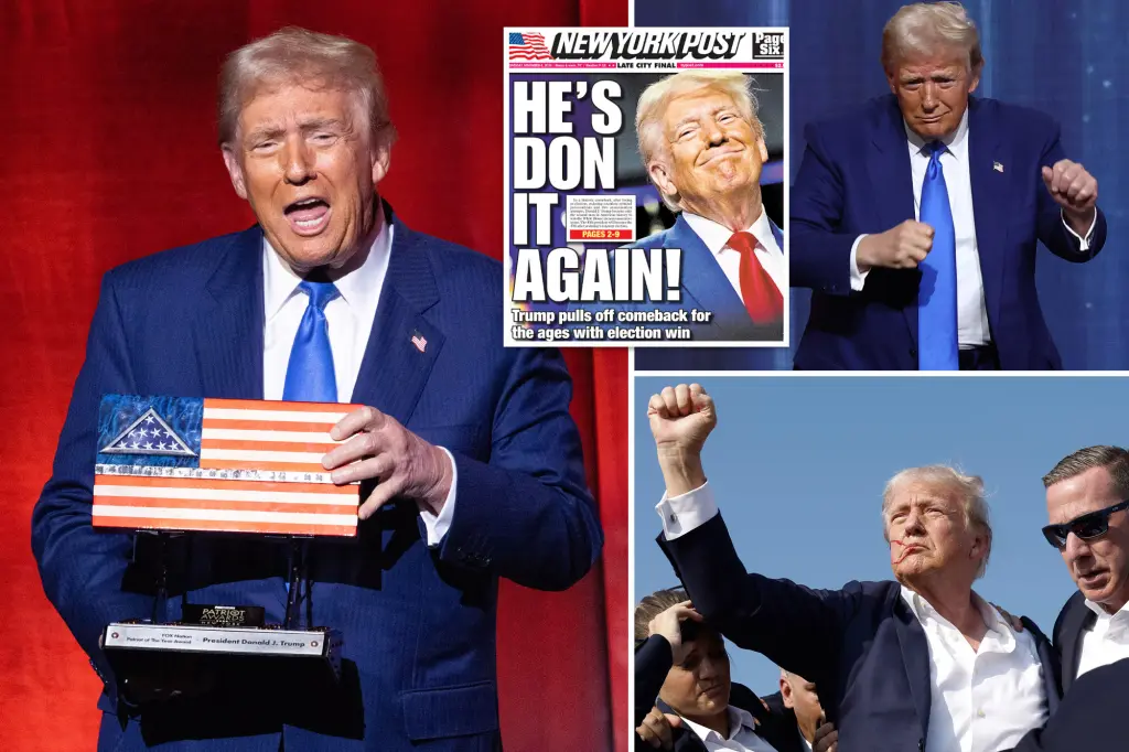 Trump receives ‘Patriot of the Year’ honor at Fox Nation’s Patriot Awards