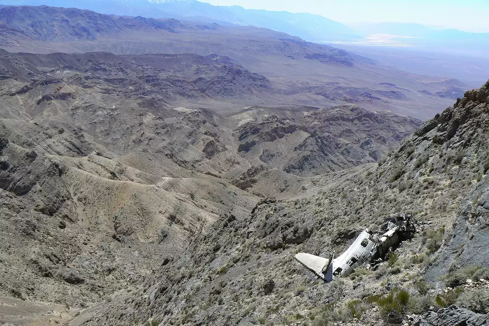 The incredible true story of a CIA plane crash in Death Valley National Park