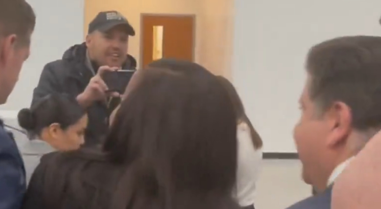 MUST WATCH: Ben Bergquam Stumps Illinois Gov. JB Pritzker During Press Conference Railing Against Trump and Homan Deportation Efforts – Pritzker Runs From Questions After