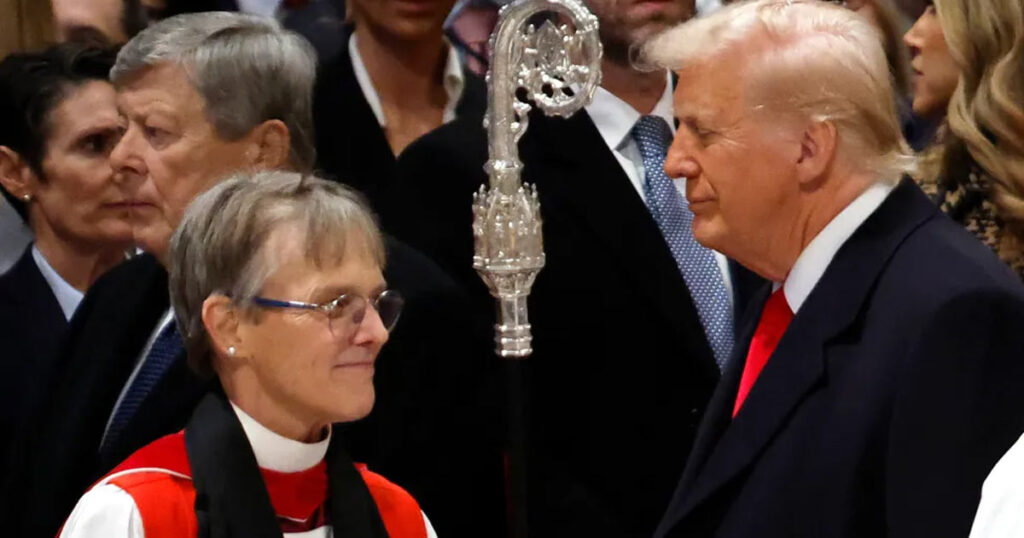 Trump Blasts ‘Nasty’ Leftist ‘So-Called Bishop’ Over ‘Boring and Uninspiring’ Inaugural Sermon, Demands Apology