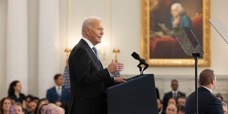 Biden Defends Foreign Policy Record Despite Raging Wars in Ukraine and Gaza