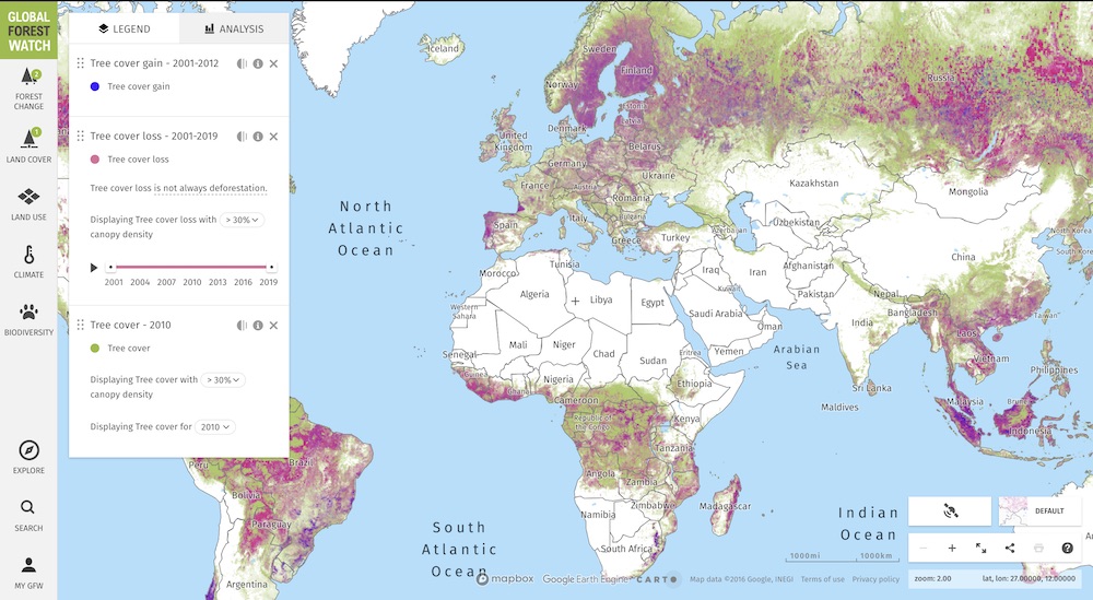 Global Deforestation Rates & Statistics by Country