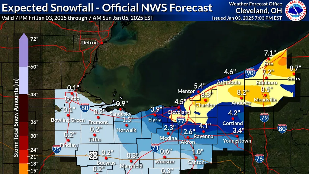 'Heaviest snowfall in over a decade': Mega winter storm bears down on millions