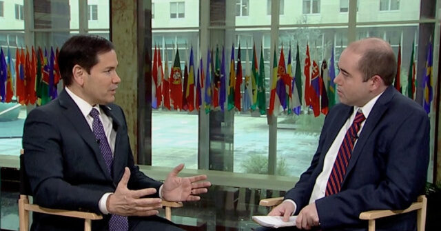 Exclusive — Rubio: ‘Strong Desire’ in Middle East for Abraham Accords Expansion, ‘World Has Been Dying for’ Trump’s ‘Kind of Leadership’