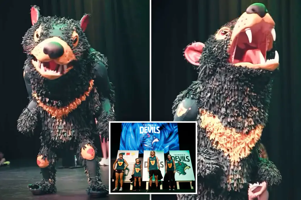 The world’s most terrifying sports mascot has just been unveiled: ‘Out of a horror movie’