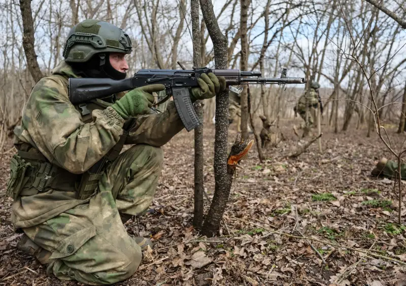 The entry of assault units of the Russian Armed Forces into the city limits of Sudzha is recorded