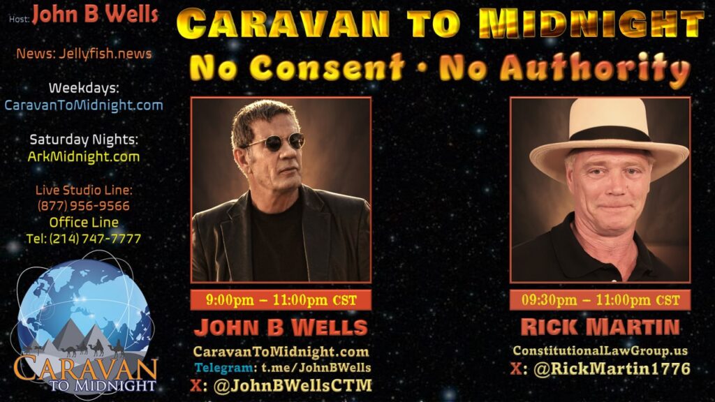 08 April 2025: Caravan To Midnight - No Consent • No Authority