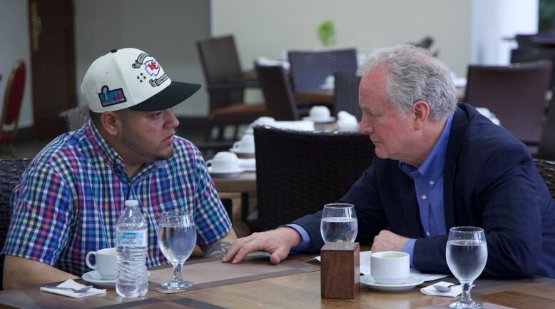 Breaking: Van Hollen Meets with Accused MS-13 Gang Member and Wife Beater Abrego Garcia, Gazes Lovingly in His Eyes; El Salvador President Bukele: “Now that he’s been confirmed healthy, he gets the honor of staying in El Salvador’s custody”