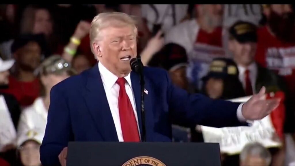 President Trump Hilariously Trolls Heckler: “Oh, I’m Sorry Ma’am, I Thought It Was A Guy!”