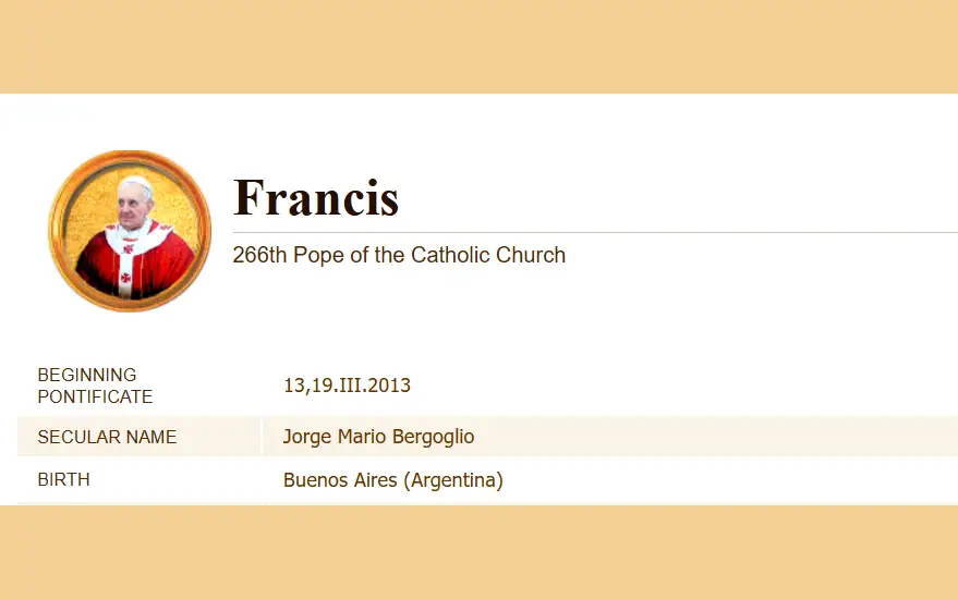 Does the Western world need a Pope?
