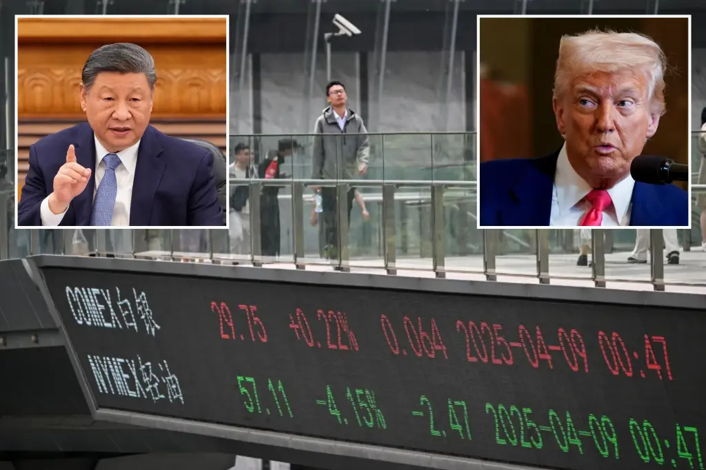Trump’s sweeping tariff plan kicks in as China is hit with 104% levy