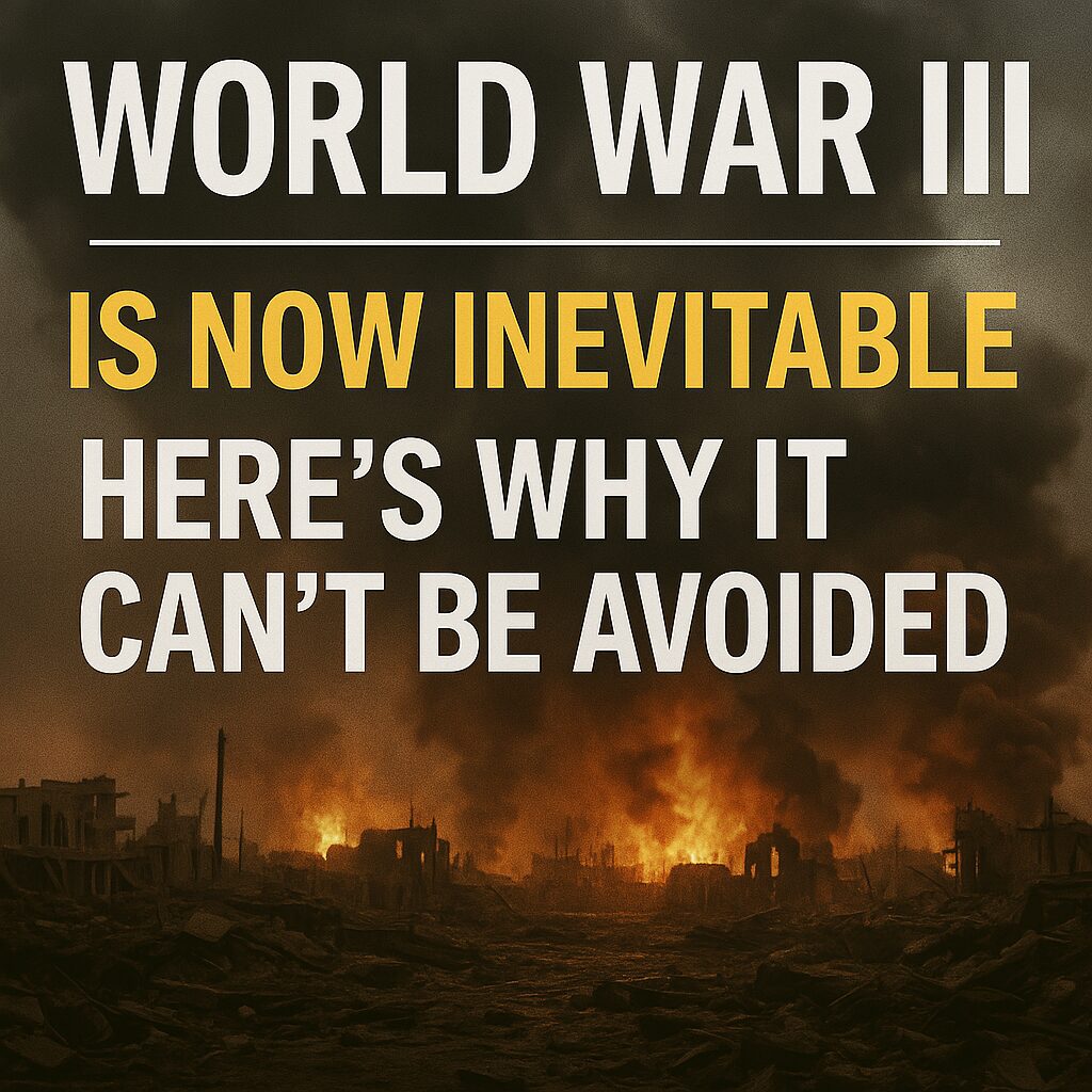 World War III Is Now Inevitable – Here’s Why It Can’t Be Avoided