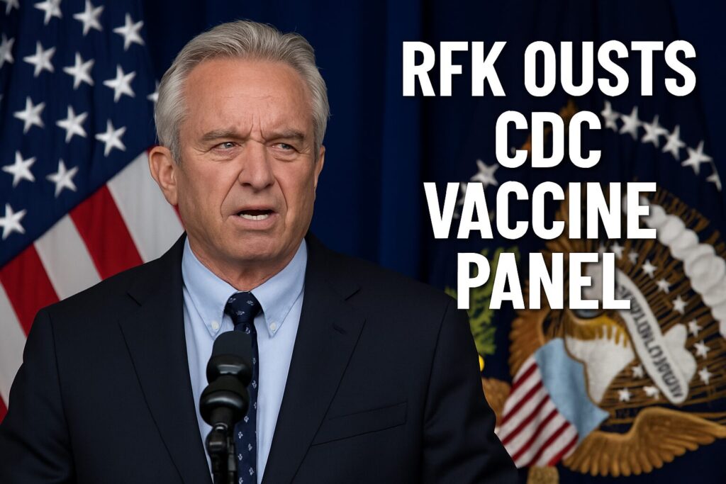 Shot of Sanity: RFK Ousts CDC Vaccine Panel
