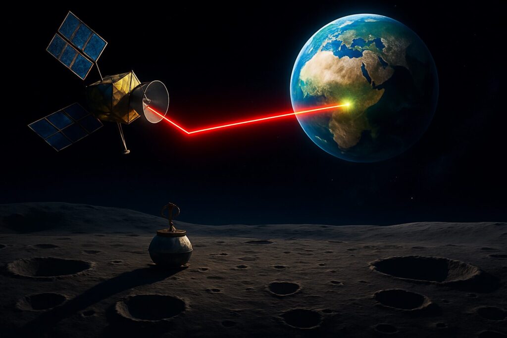 In a world first, China fires precision laser at the moon in broad daylight—sets new deep-space targeting record