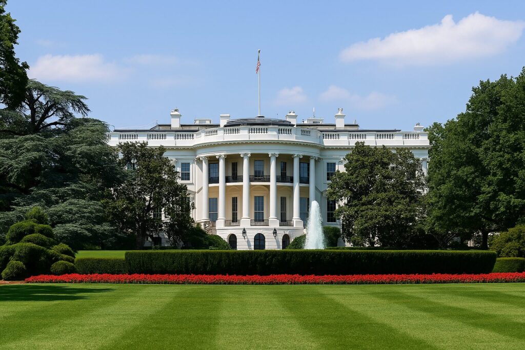 Trump Announces He Will Be ‘Putting Up Two Beautiful’ Flagpoles on White House Lawns
