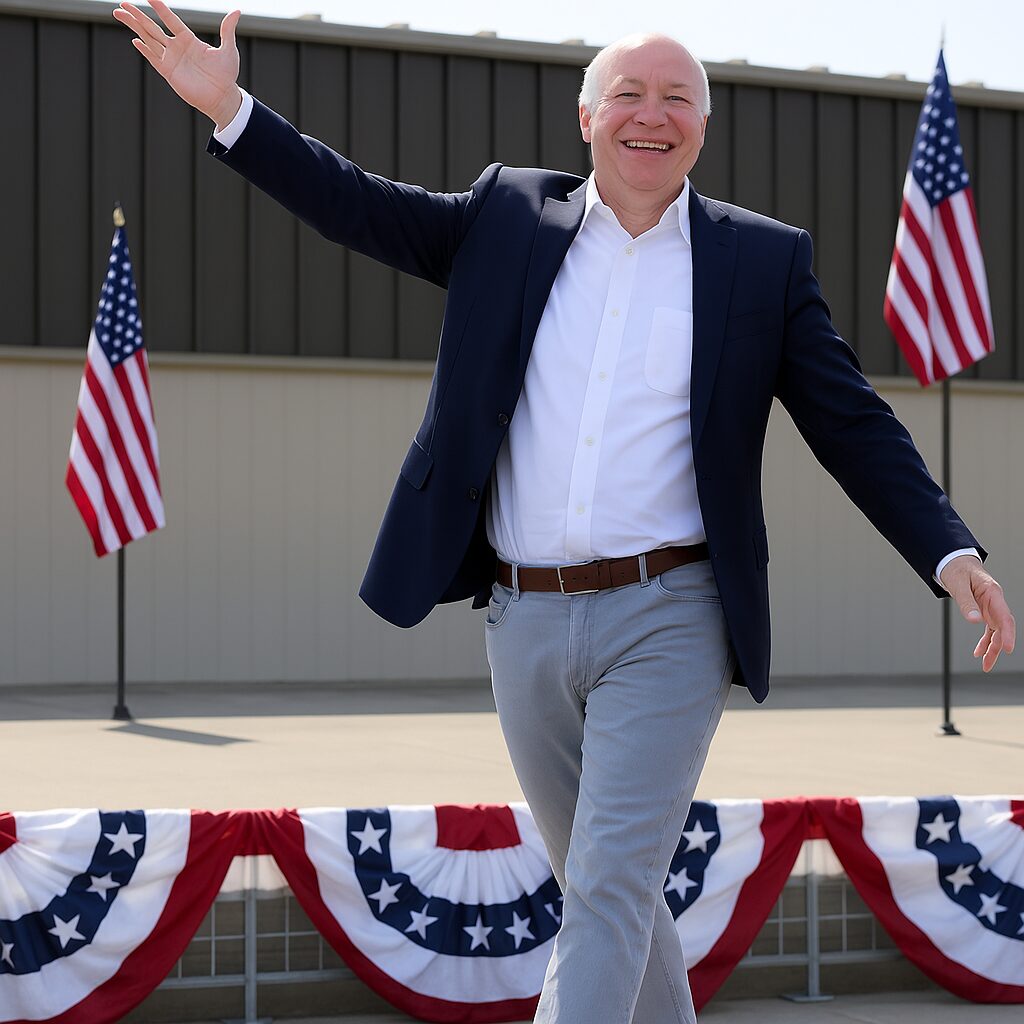 Unsolved Mystery: Why Does Democrat Tim Walz NOT Appeal to Heterosexual, White Male Voters?