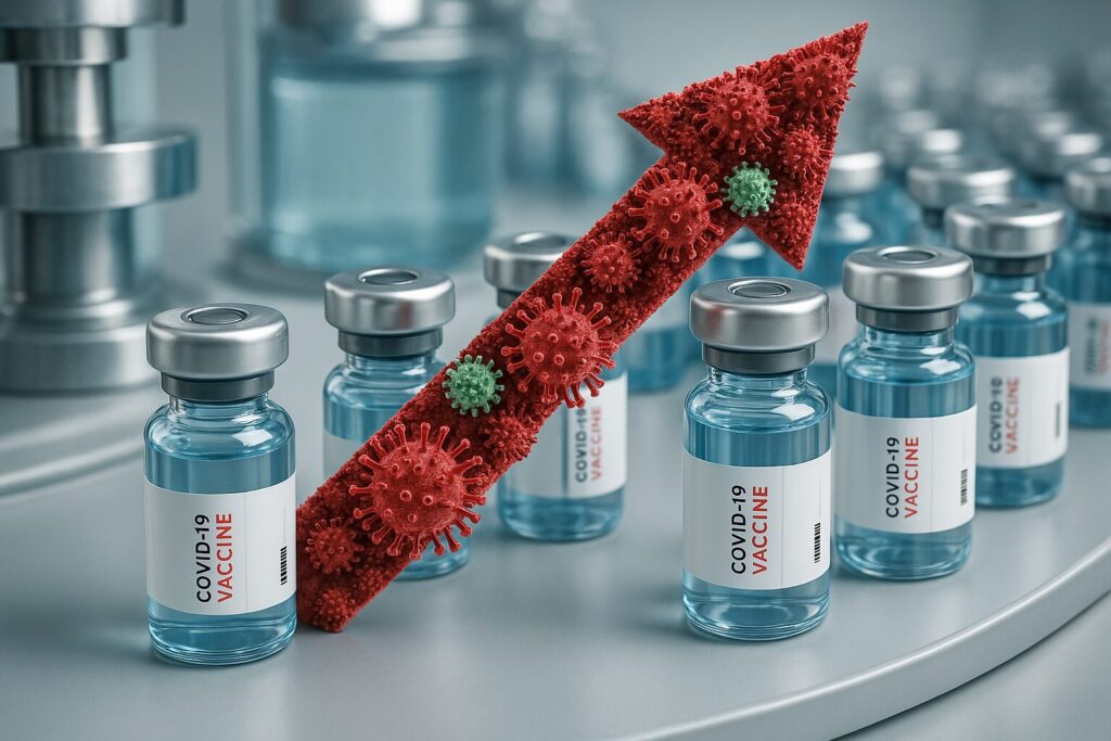 New Study Stokes Debate: Did Mass Vaccination Fuel New COVID Variants?