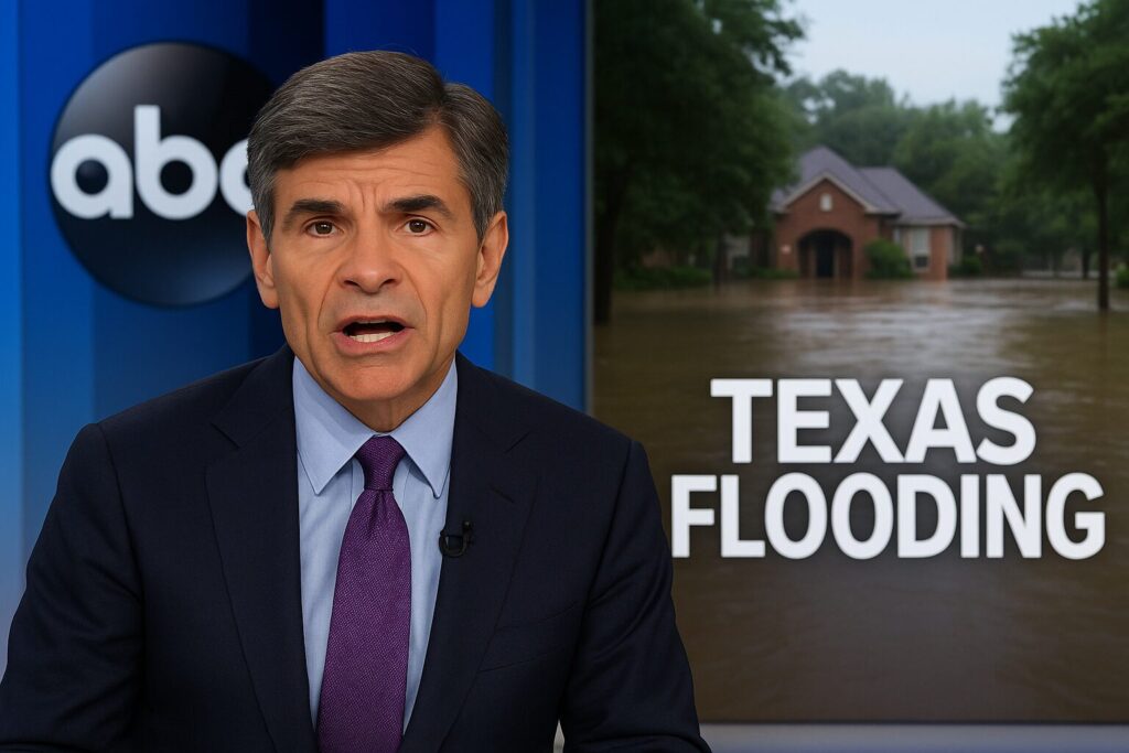 'Absolute fake news': ABC's George Stephanopoulos pounded for deceptive coverage of Texas flooding