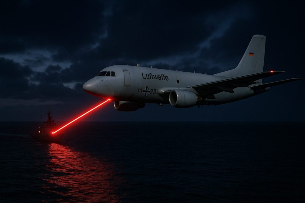 Berlin says China targeted German plane with laser over Red Sea