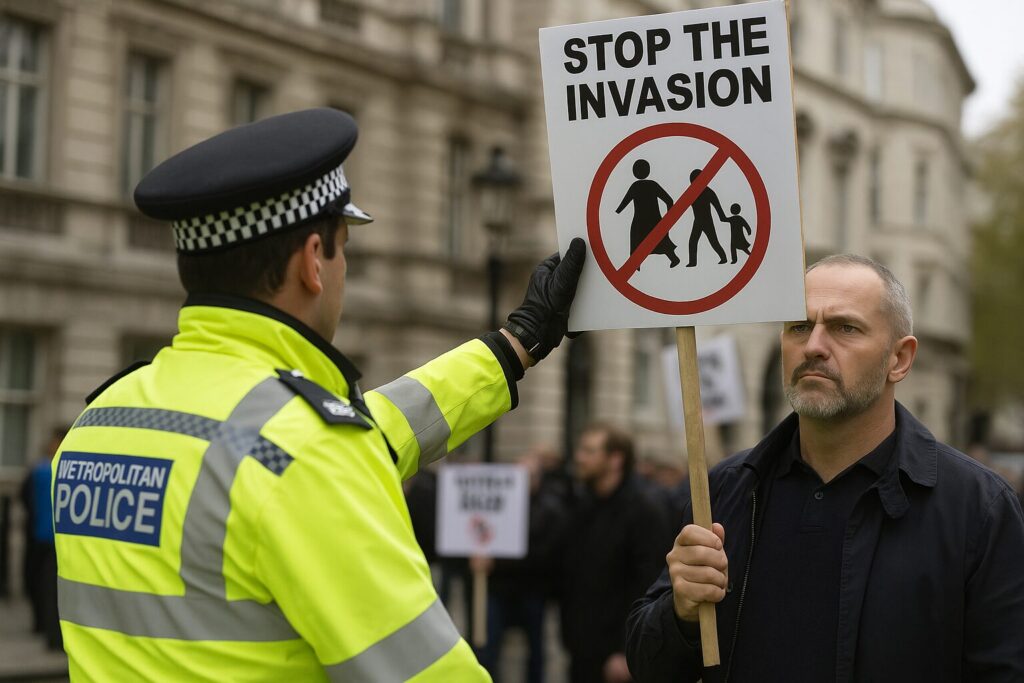 British PM- We Censor Anti-Migrant Protests ‘for the Children’
